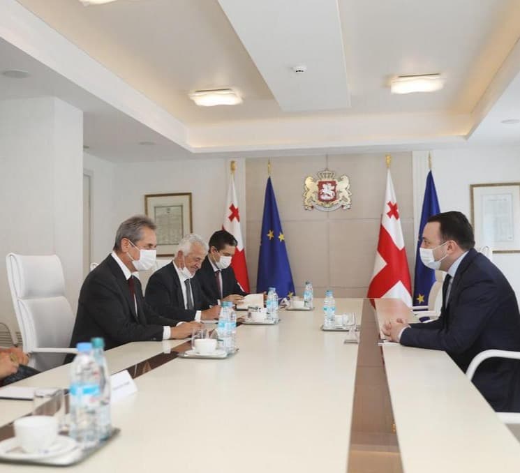 პრემიერ-მინისტრი “ჩალიკ ჰოლდინგის“ სამეთვალყურეო საბჭოს თავმჯდომარეს შეხვდა