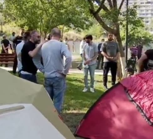 სტუდენტებმა ნამოხვანჰესის წინააღმდეგ აქცია გამართეს