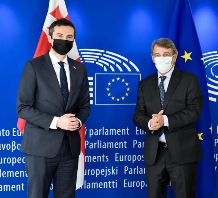 კახა კუჭავა ევროპარლამენტის პრეზიდენტს შეხვდა