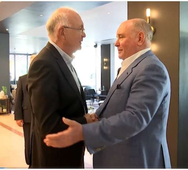 ზურაბ აბაშიძე გრიგორი კარასინს ვიდეოკონფერენციის ფორმატში შეხვდა