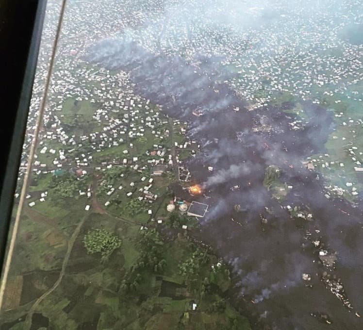 Mount Nyiragongo: Volcanic eruption in DR Congo leaves people homeless