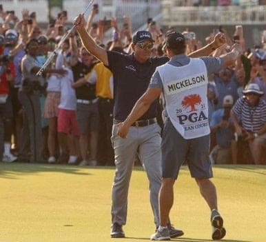 Phil Mickelson becomes oldest major winner with sixth title