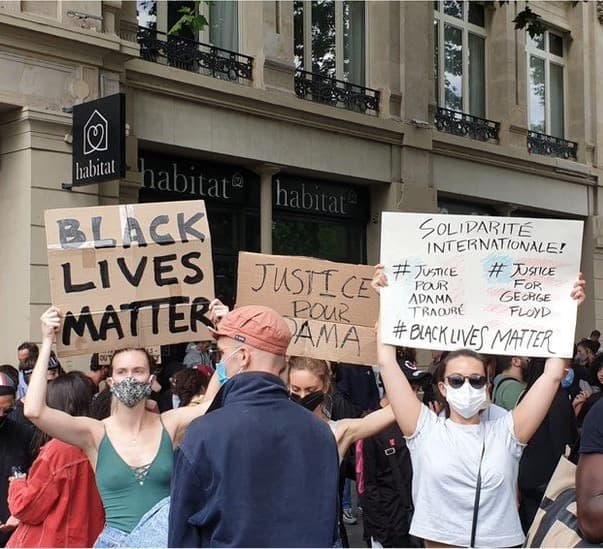 How George Floyd’s death energised French protests