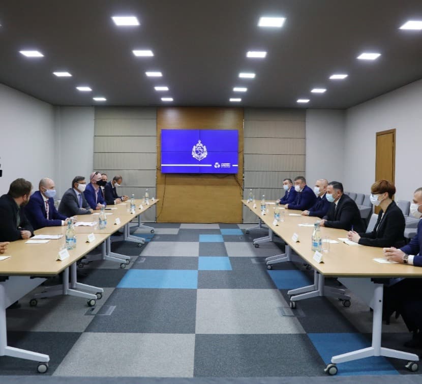 შსს-ს ჩეხეთის უსაფრთხოების ძალების გენერალური ინსპექტორატის დელეგაცია ეწვია