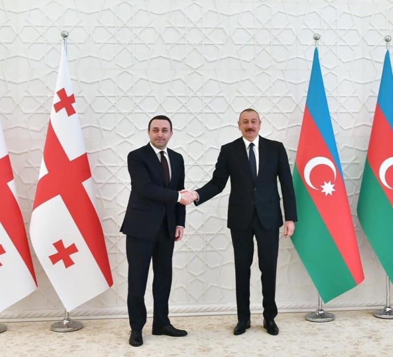 ირაკლი ღარიბაშვილი ილჰამ ალიევს აზერბაიჯანის რესპუბლიკის დღეს ულოცავს