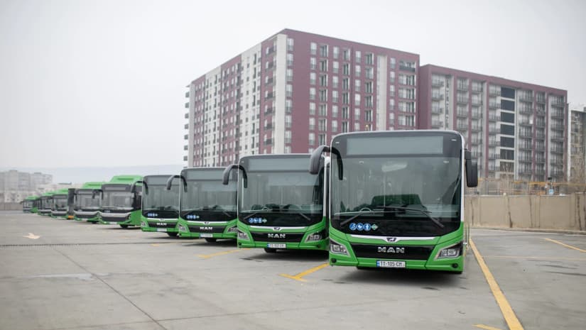 N308 მარშრუტზე 18-მეტრიანი ავტობუსები 2 მარტიდან იმოძრავებენ