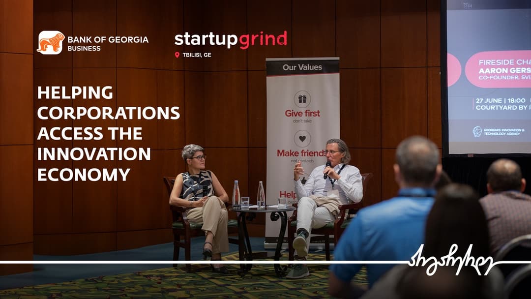 “საქართველოს ბანკმა” და სტარტაპ გრაინდმა SVB Capital-ის თანადამფუძნებელთან, არონ გერშენბერგთან შეხვედრა გამართეს