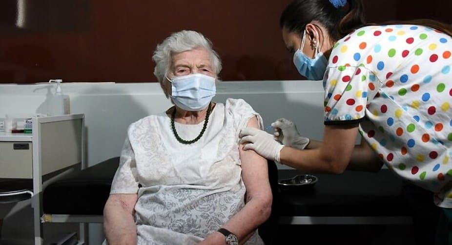 95-year-old Mzekala Shanidze was vaccinated with “Pfizer”