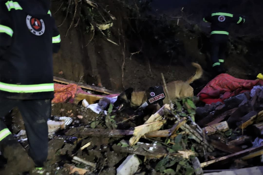 კადრები ბაღდათის მუნიციპალიტეტიდან