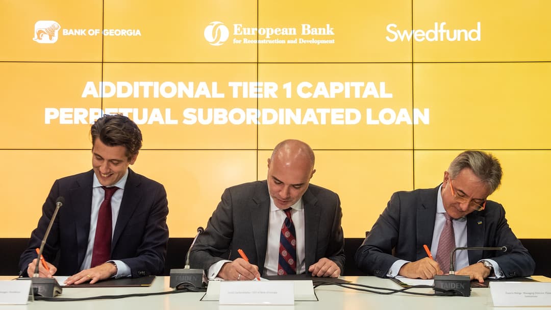 “საქართველოს ბანკმა” 50 მლნ აშშ დოლარის მოცულობის დამატებითი პირველადი კაპიტალი მოიზიდა