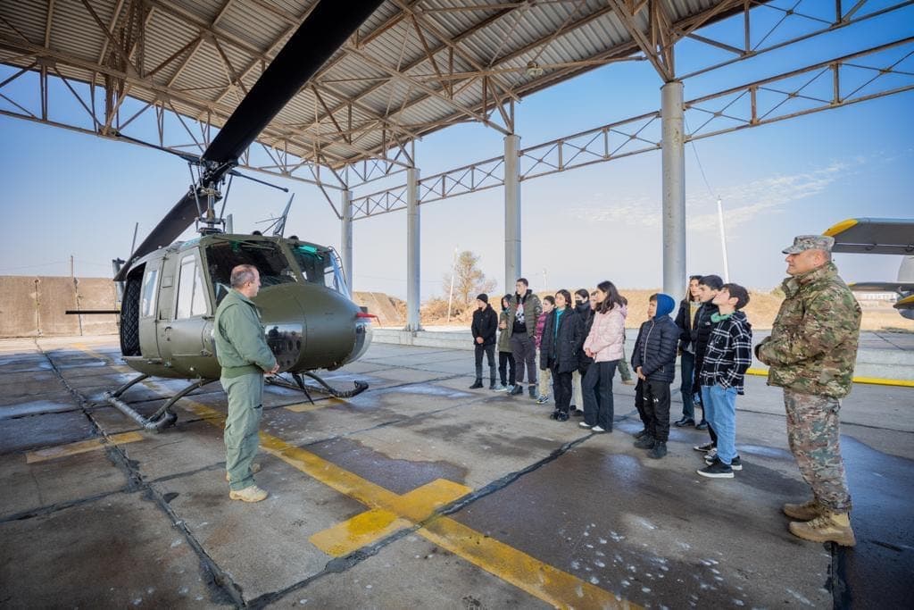 მარნეულის სამხედრო ბაზაზე ღია კარის დღე გაიმართა