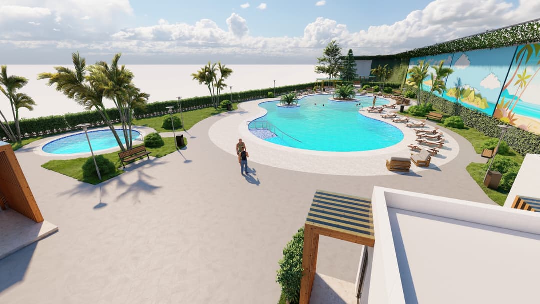 ჭიათურაში, ყოფილი “უნივერმაღის” მიმდებარედ ღია საცურაო აუზი მოეწყობა