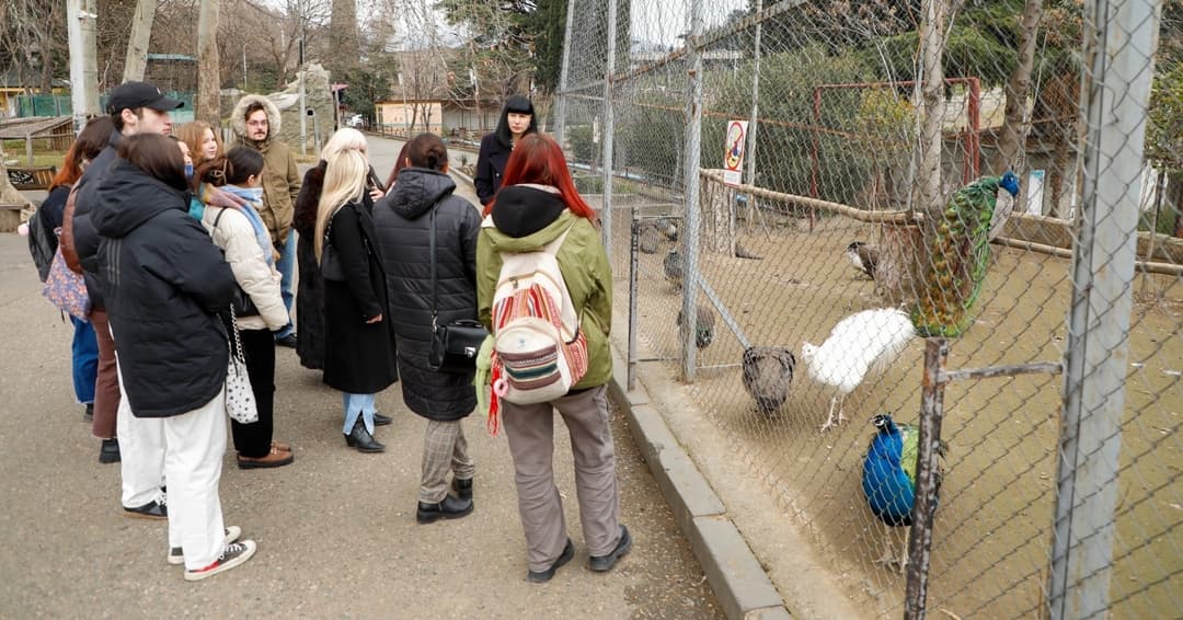 “ევროპის უნივერსიტეტის” სტუდენტები თბილისის ზოოპარკში პრაქტიკულ სამუშაოებს გაივლიან