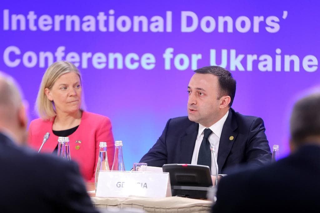Georgian PM in Poland for Ukraine event: we condemn Russia’s gross military aggression, stand by Kyiv