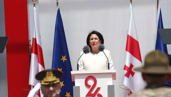 სალომე ზურაბიშვილი – არ დავივიწყებთ, რომ უკრაინა დღეს იცავს არა მხოლოდ საკუთარ, არამედ ჩვენი და სხვა ევროპული ქვეყნების თავისუფლებას