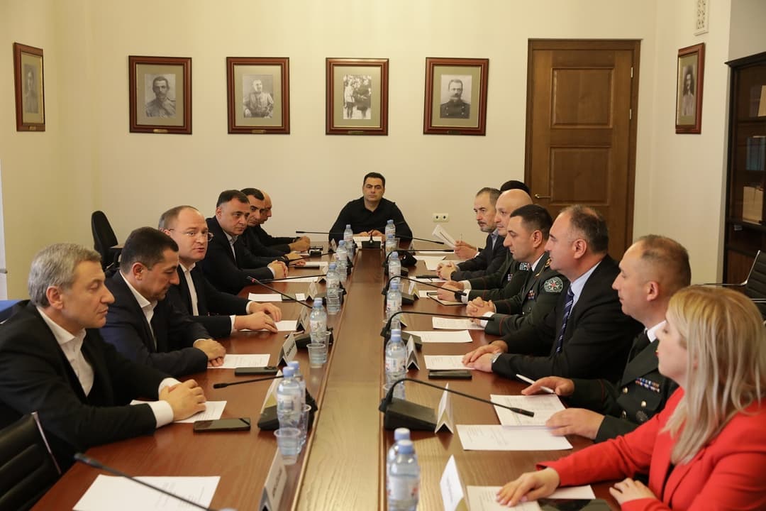 თავდაცვისა და უშიშროების კომიტეტის სხდომაზე თავდაცვის ძალების მეთაურს მოუსმინეს