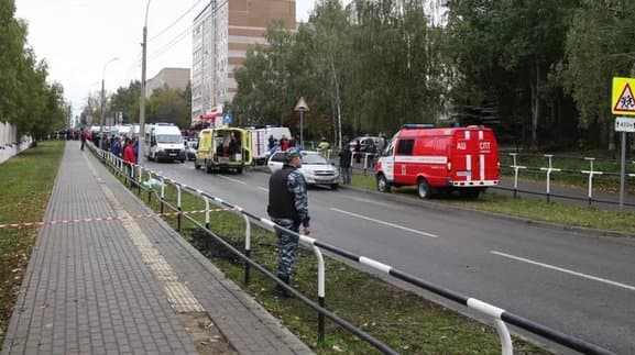 Gunman kills 13 at Russian school, kills himself