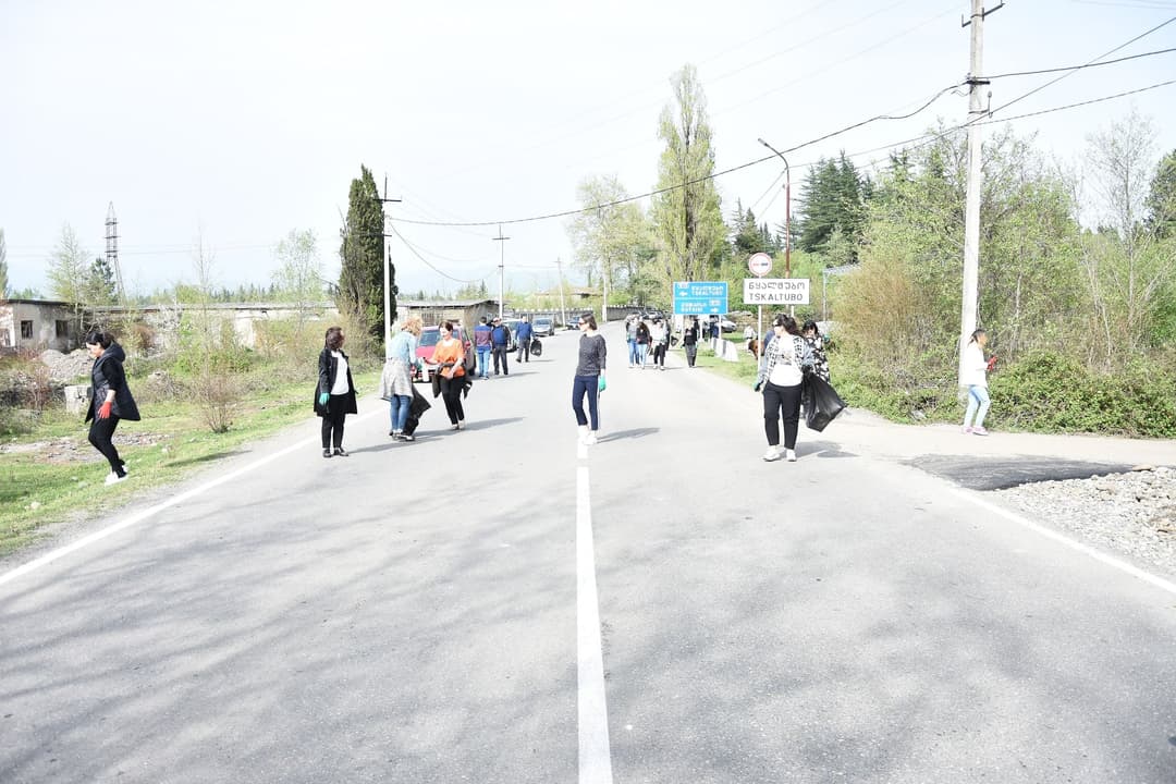 წყალტუბოს მუნიციპალიტეტი დედამიწის დღის აღნიშვნის კამპანიას უერთდება