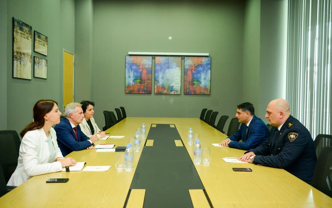 შსს-ს დანაყოფებს საფრანგეთის რესპუბლიკის ახლადდანიშნული შიდა უსაფრთხოების ატაშე ეწვია