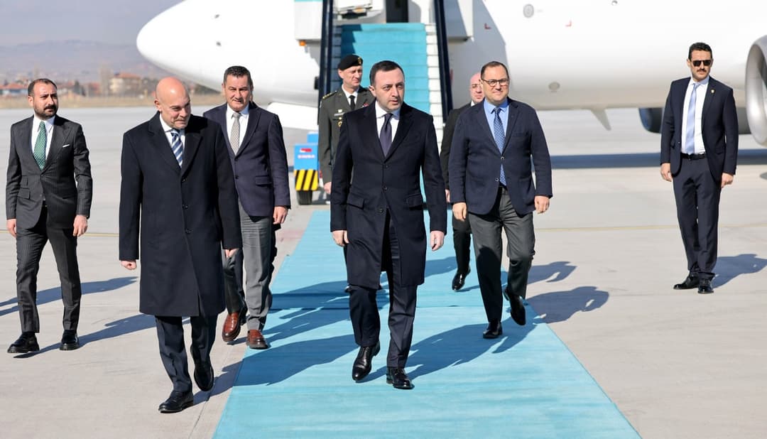 ირაკლი ღარიბაშვილის ვიზიტი თურქეთის რესპუბლიკაში დაიწყო