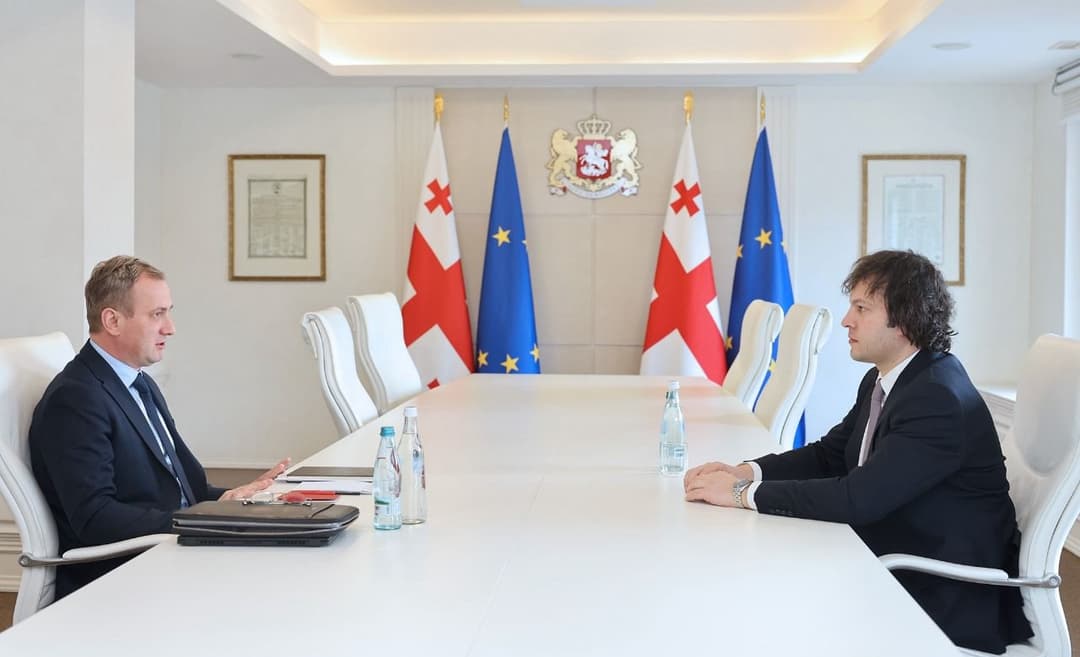 ირაკლი კობახიძე დაზვერვის სამსახურის უფროსს შეხვდა