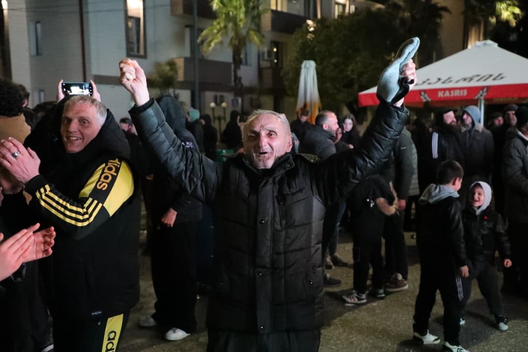 ფოთში საქართველოს ნაკრების ისტორიული გამარჯვება იზეიმეს