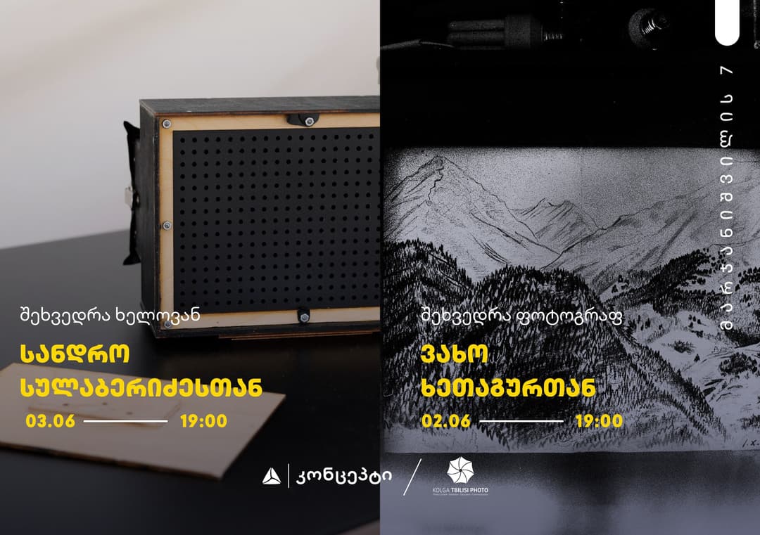 შეხვედრები ხელოვანებთან თიბისი კონცეპტის სივრცეში