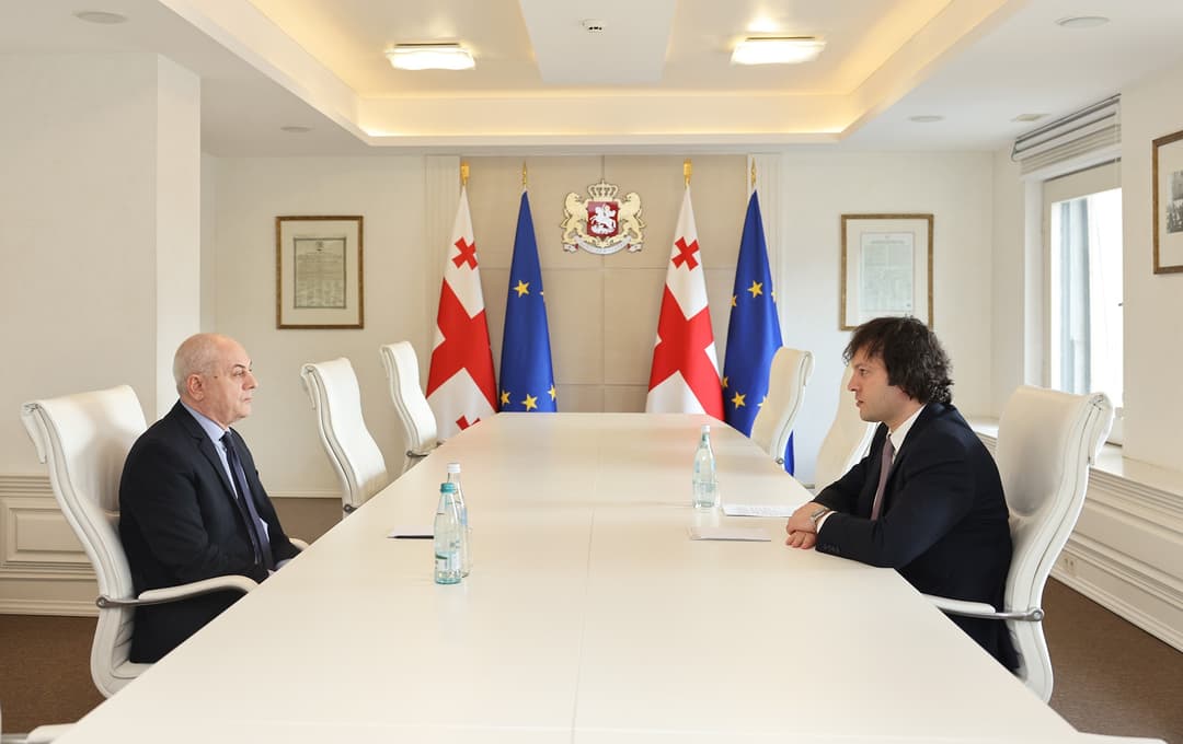 New Georgian PM holds discussions with Intelligence Service Chief, Ambassadors