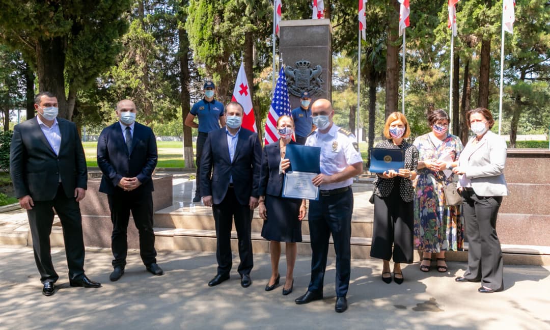 Georgian, US law enforcers practice crisis management in a three-day training