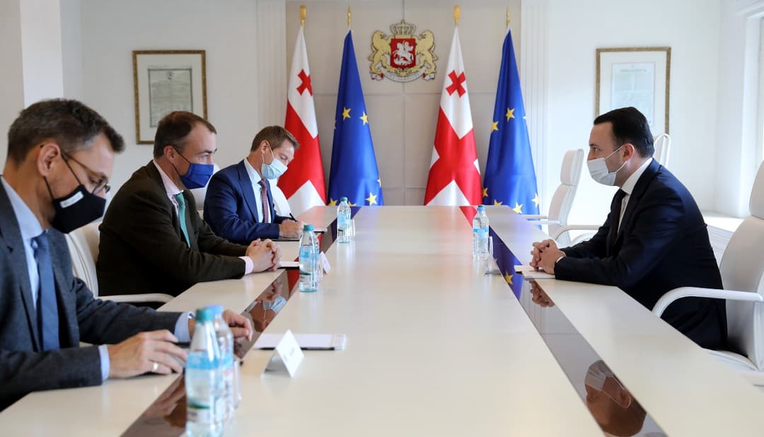 ირაკლი ღარიბაშვილმა ტოივო კლაართან საქართველოს ოკუპირებულ ტერიტორიებზე არსებული ვითარება განიხილა