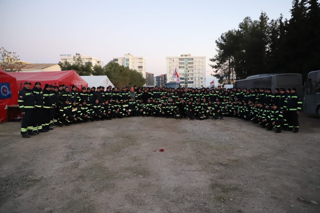 თურქეთში საგანგებო სიტუაციების მართვის სამსახურის მეხანძრე-მაშველების როტაციის პროცესი დასრულდა