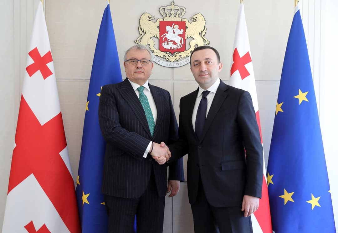 Georgian PM meets Eurochambres president in Tbilisi