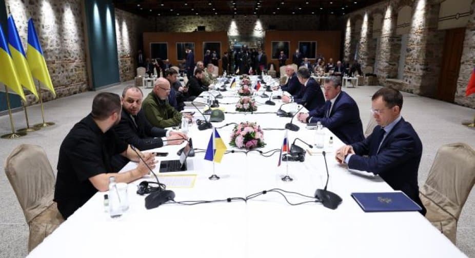 Ukraine raises its proposals for security guarantees at a meeting with Russian delegates