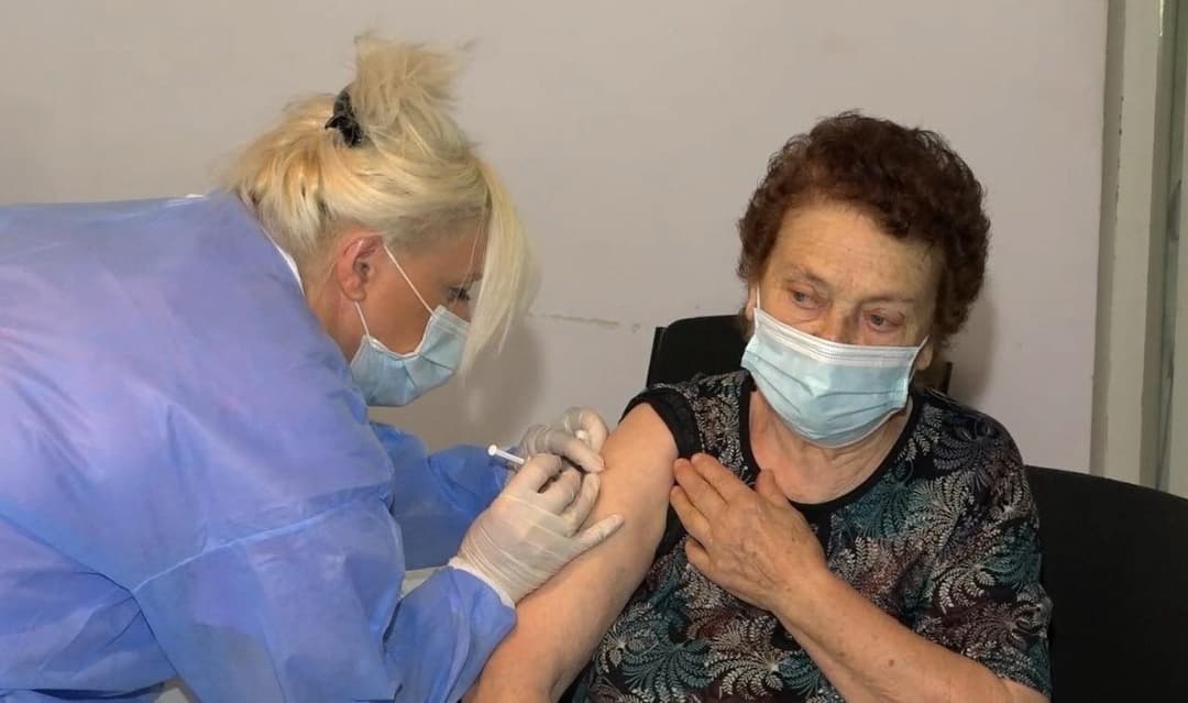 სამხედრო ექიმები მოქალაქეების ვაქცინაციის მიზნით სიღნაღის მუნიციპალიტეტში იმყოფებოდნენ