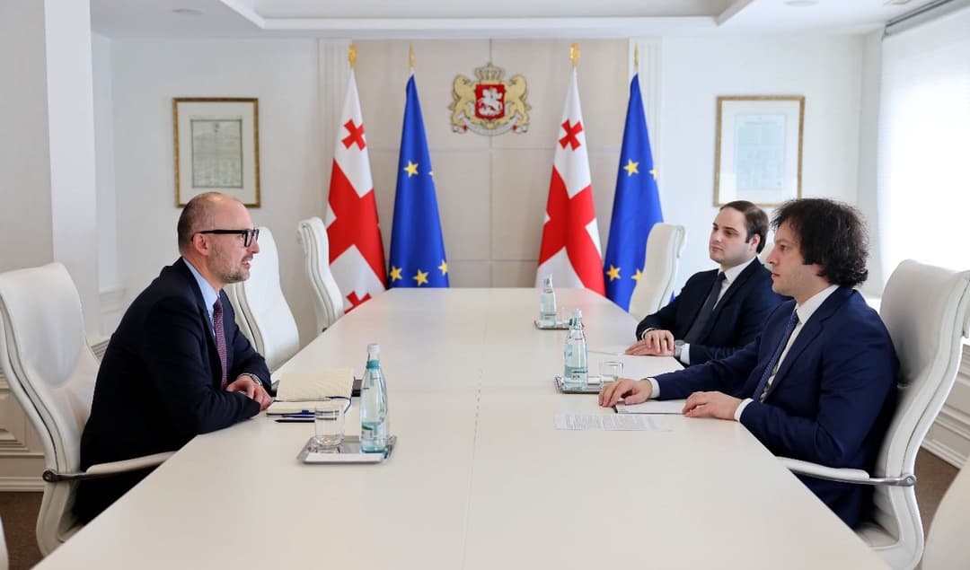 ირაკლი კობახიძე სამხრეთ კავკასიაში ევროპის საინვესტიციო ბანკის რეგიონული წარმომადგენლობის ხელმძღვანელს შეხვდა
