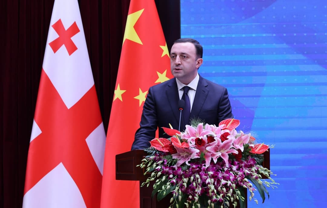 PM Garibashvili hopes “strengthened” ties with China, more flights, after his visit