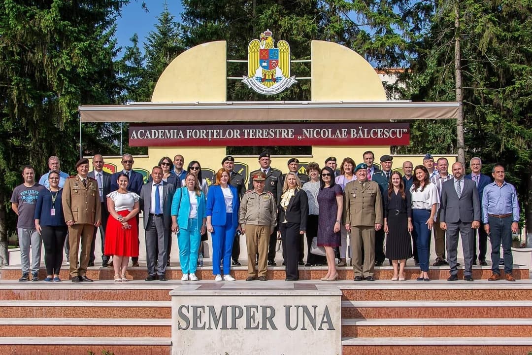 ეროვნული თავდაცვის აკადემიის წარმომადგენლებმა რუმინეთში, საერთაშორისო კვირეულში მიიღეს მონაწილეობა