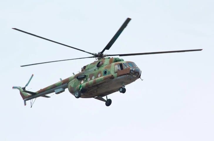 ბელგოროდის ოლქში რუსული არმიის ვერტმფრენი ჩამოვარდა