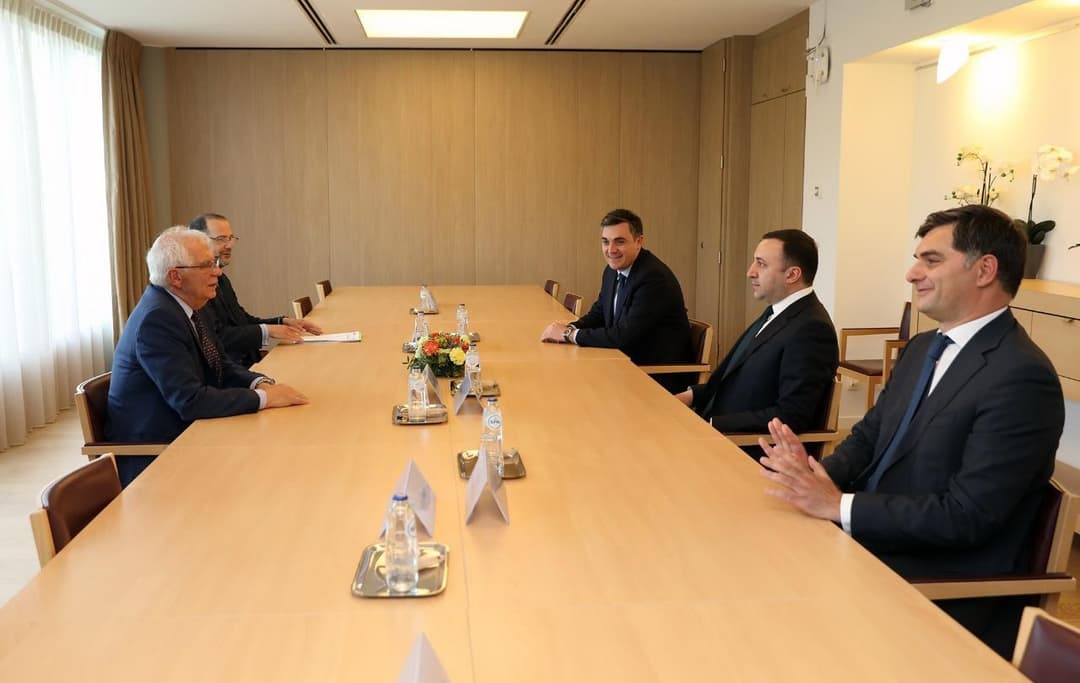 ირაკლი ღარიბაშვილი – ნაყოფიერი შეხვედრა შედგა ჯოზეფ ბორელთან