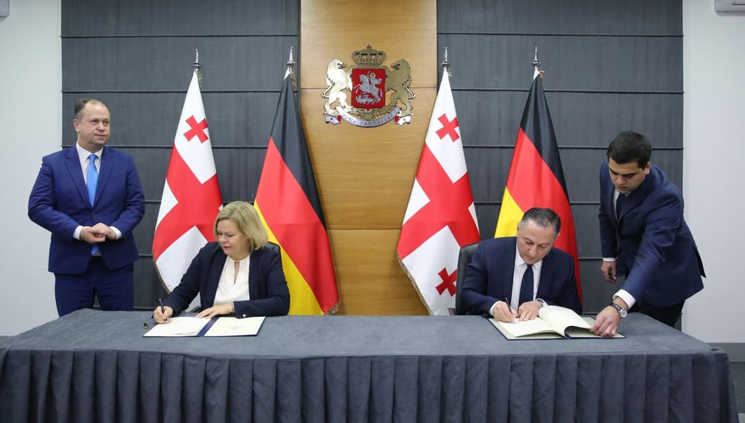 Georgia-Germany sign migration agreement