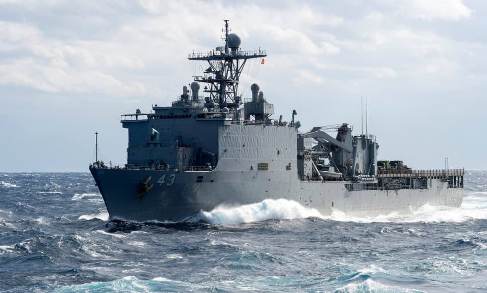 შავ ზღვაში აშშ-ის სამხედრო-საზღვაო ძალების სადესანტო ხომალდი შევიდა