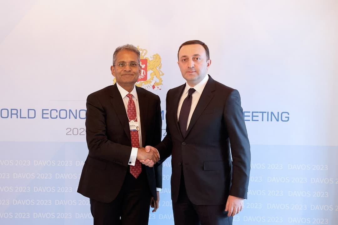 ირაკლი ღარიბაშვილი კომპანია ACWA Power-ის პრეზიდენტსა და გენერალურ დირექტორს შეხვდა