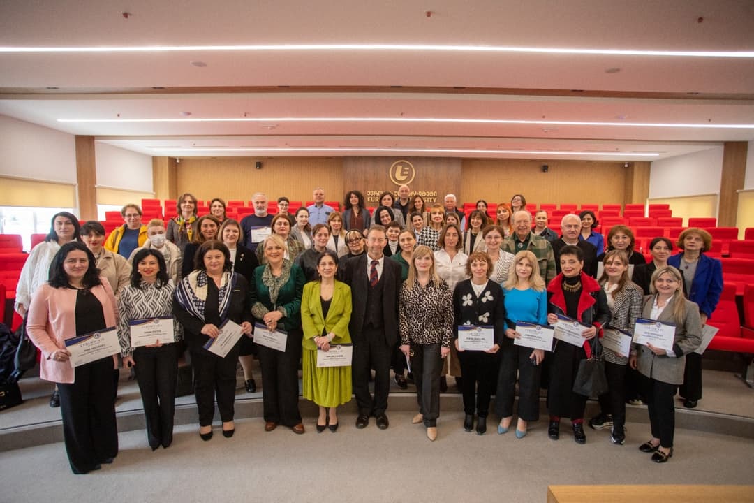 British professor Steven Capey conducted trainings at the European University