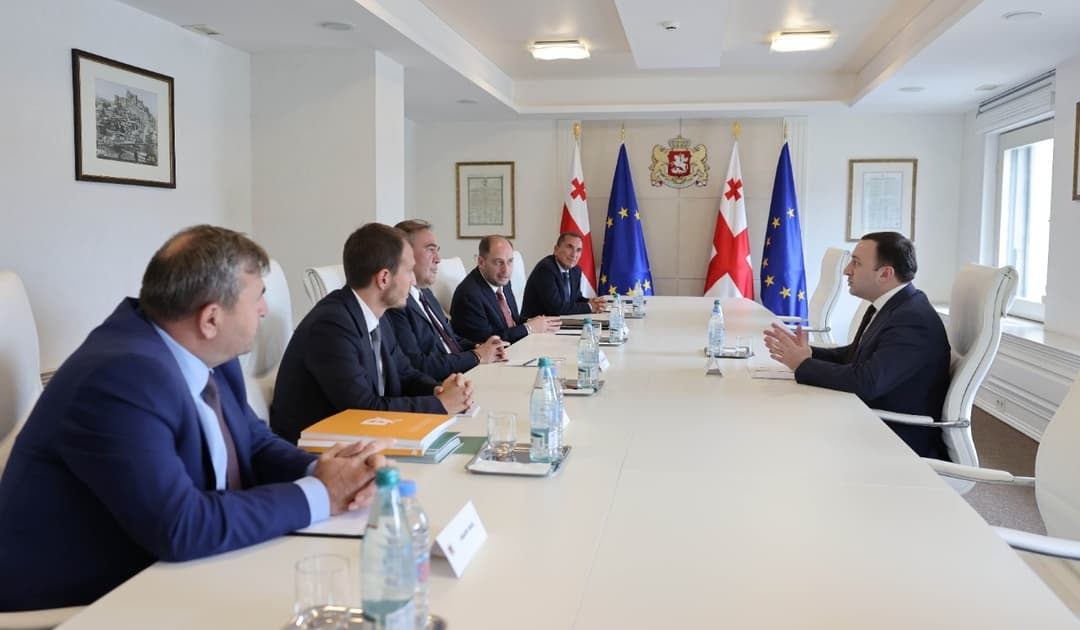 ირაკლი ღარიბაშვილი Demirören ჰოლდინგის თავმჯდომარე ილდირიმ დემირორენს შეხვდა