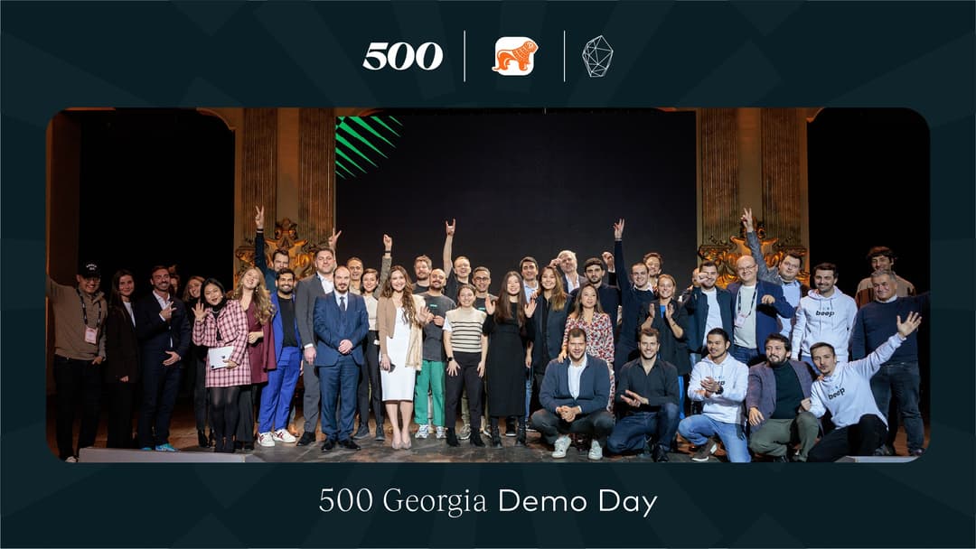 500 Global-მა, “საქართველოს ბანკმა” და GITA-მ 500 Georgia-ს მეხუთე ნაკადის Demo Day-ს უმასპინძლეს