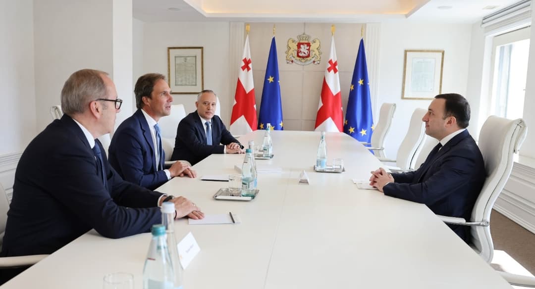 პრემიერ-მინისტრი Gebrüder Weiss-ის მთავარ აღმასრულებელ დირექტორს შეხვდა