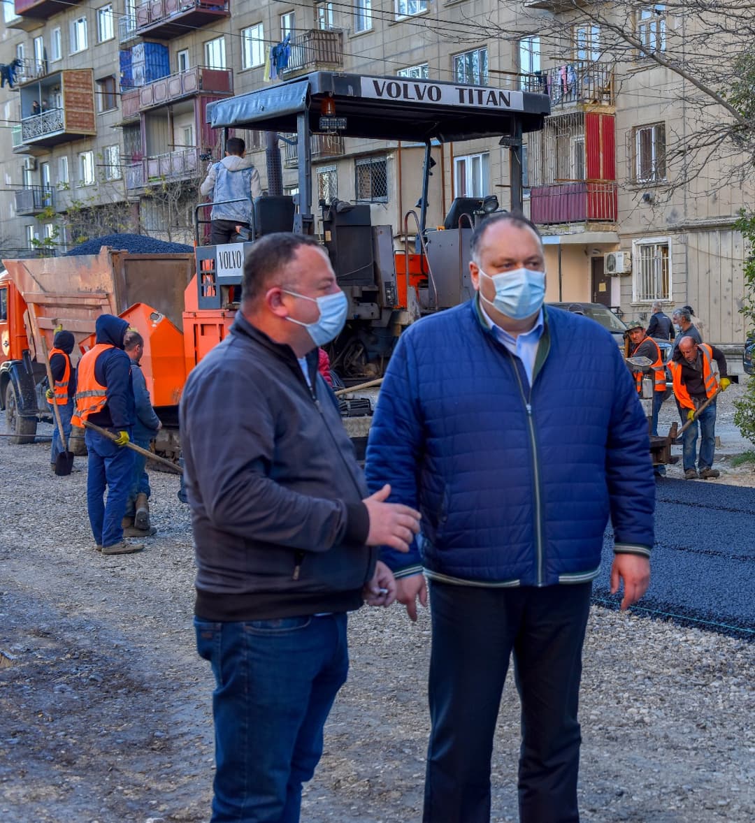 იოსებ ხახალეიშვილი – ქუთაისში, მელიქიშვილის ქუჩის რეაბილიტაცია 2 კვირაში დასრულდება