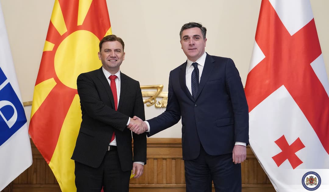 ილია დარჩიაშვილი – ჩვენ ძალიან ვაფასებთ ჩრდილოეთ მაკედონიის მხარდაჭერას ევროინტეგრაციის გზაზე და ამ მიმართულებით გამოცდილების გაზიარების მნიშვნელობას