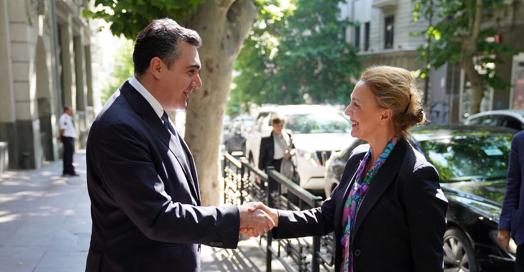 ილია დარჩიაშვილი მარია პეიჩინოვიჩ ბურიჩს შეხვდა