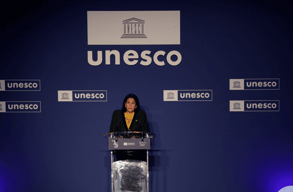 სალომე ზურაბიშვილმა იუნესკოს კავკასიური ენების საერთაშორისო დღის დაწესების ინიციატივით მიმართა